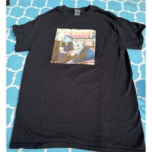 Gildan Dunkin Donuts Michael Myers & Jason Black Small Halloween